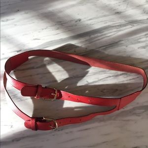 BOUGHT IN JAPAN Double Strap Red Belt